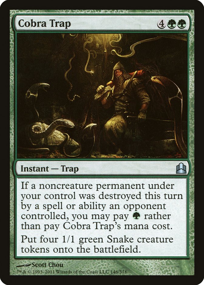 Cobra Trap [Commander 2011] | Impulse Games and Hobbies