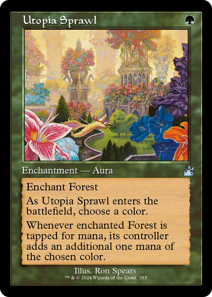 Utopia Sprawl (Retro Frame) [Ravnica Remastered] | Impulse Games and Hobbies