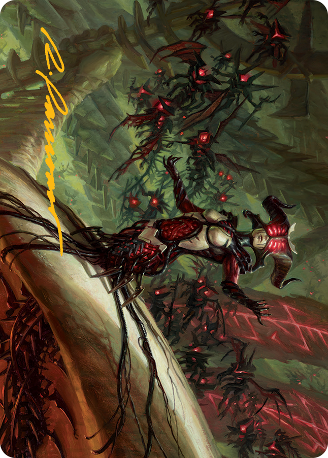 Sheoldred Art Card (Gold-Stamped Signature) [March of the Machine Art Series] | Impulse Games and Hobbies