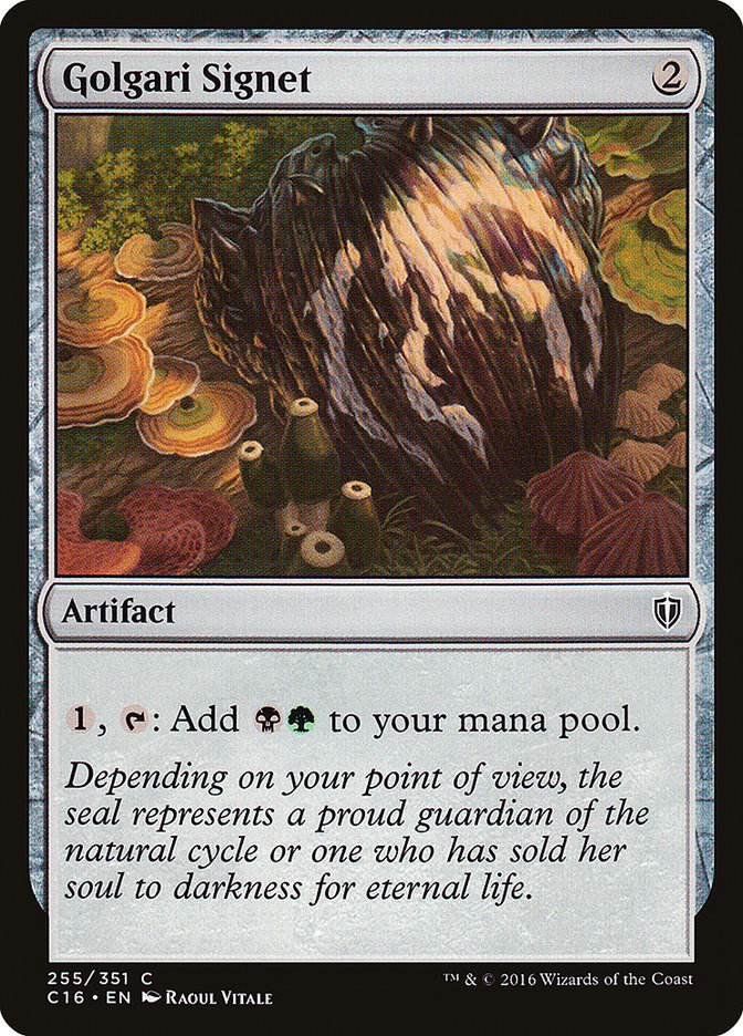 Golgari Signet [Commander 2016] | Impulse Games and Hobbies