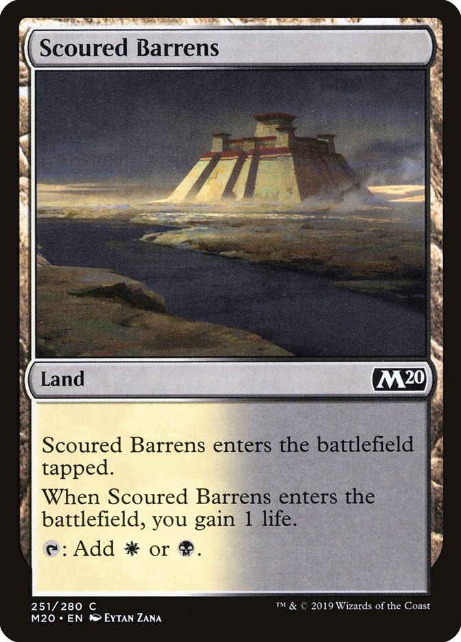 Scoured Barrens [Core Set 2020] | Impulse Games and Hobbies