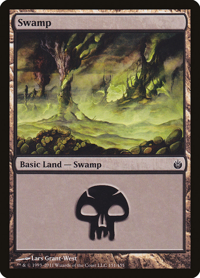 Swamp (151) [Mirrodin Besieged] | Impulse Games and Hobbies