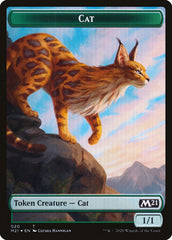 Beast // Cat (020) Double-sided Token [Core Set 2021 Tokens] | Impulse Games and Hobbies