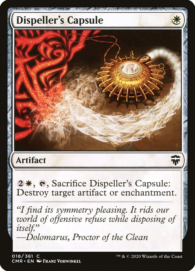 Dispeller's Capsule [Commander Legends] | Impulse Games and Hobbies