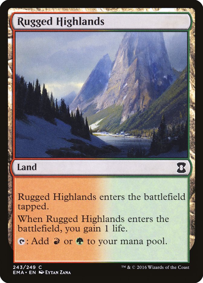 Rugged Highlands [Eternal Masters] | Impulse Games and Hobbies