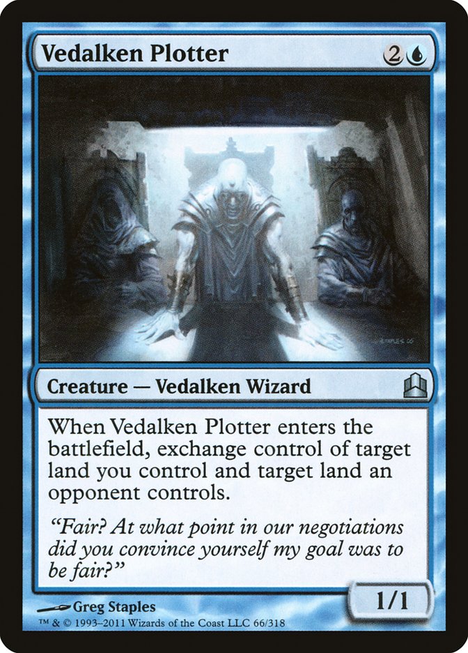 Vedalken Plotter [Commander 2011] | Impulse Games and Hobbies