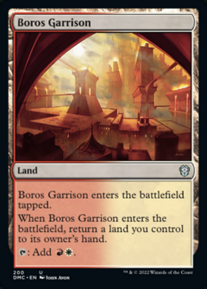 Boros Garrison [Dominaria United Commander] | Impulse Games and Hobbies