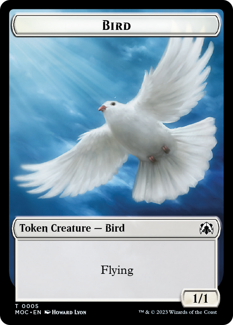 Bird // Kobolds of Kher Keep Double-Sided Token [March of the Machine Commander Tokens] | Impulse Games and Hobbies