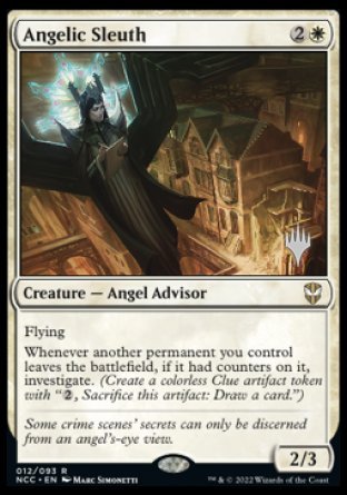 Angelic Sleuth (Promo Pack) [Streets of New Capenna Commander Promos] | Impulse Games and Hobbies