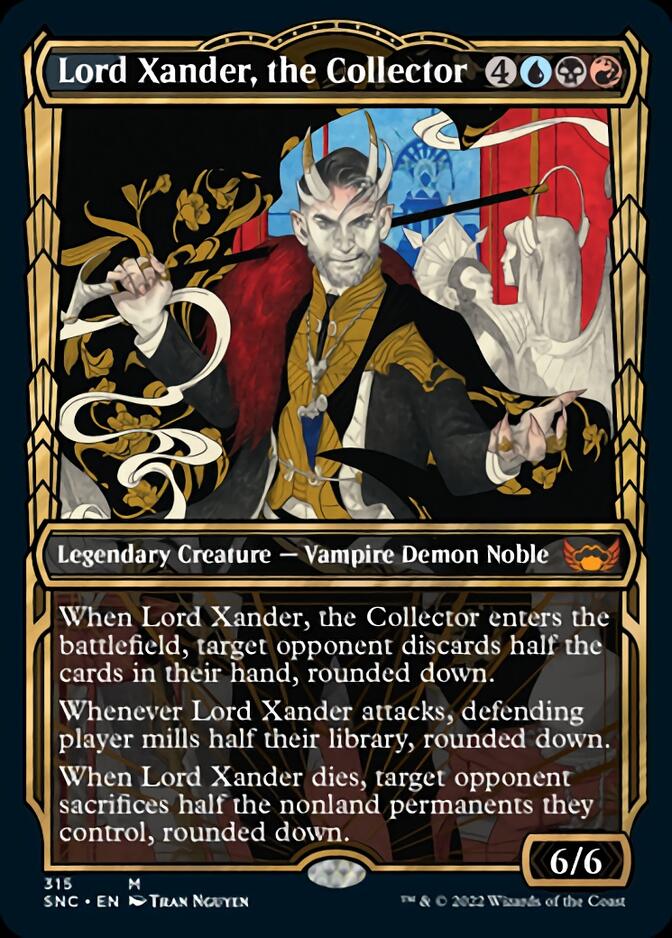 Lord Xander, the Collector (Showcase Golden Age) [Streets of New Capenna] | Impulse Games and Hobbies