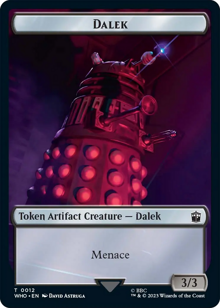 Dalek Token [Doctor Who Tokens] | Impulse Games and Hobbies