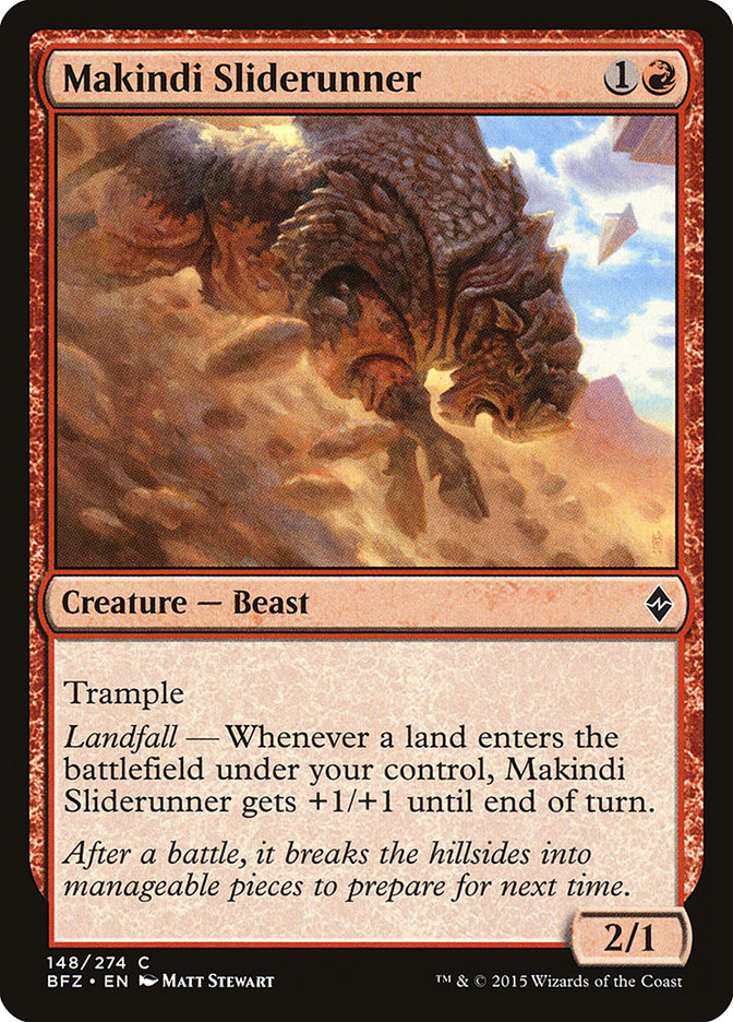 Makindi Sliderunner [Battle for Zendikar] | Impulse Games and Hobbies