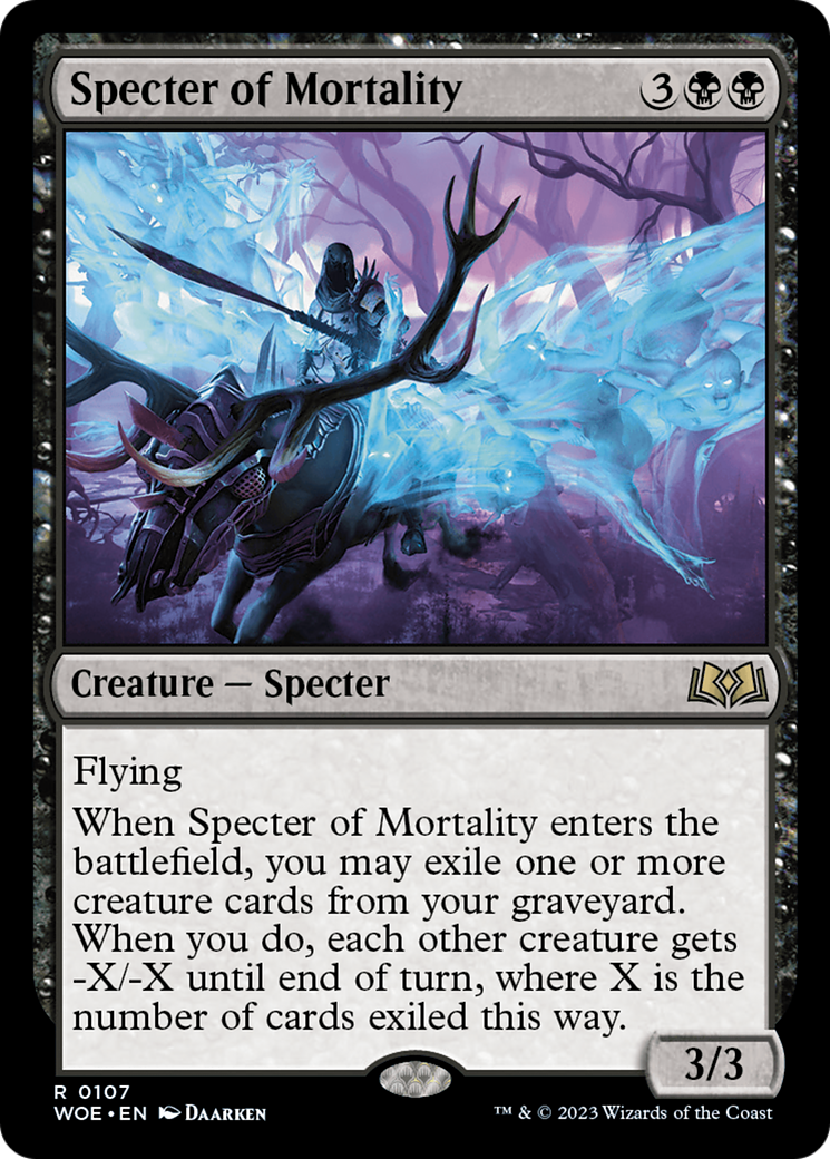 Specter of Mortality [Wilds of Eldraine] | Impulse Games and Hobbies