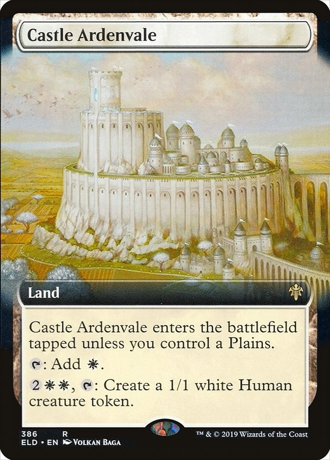 Castle Ardenvale (Extended Art) [Throne of Eldraine] | Impulse Games and Hobbies