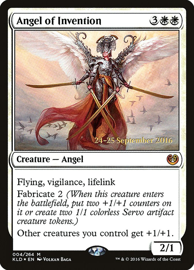 Angel of Invention [Kaladesh Prerelease Promos] | Impulse Games and Hobbies