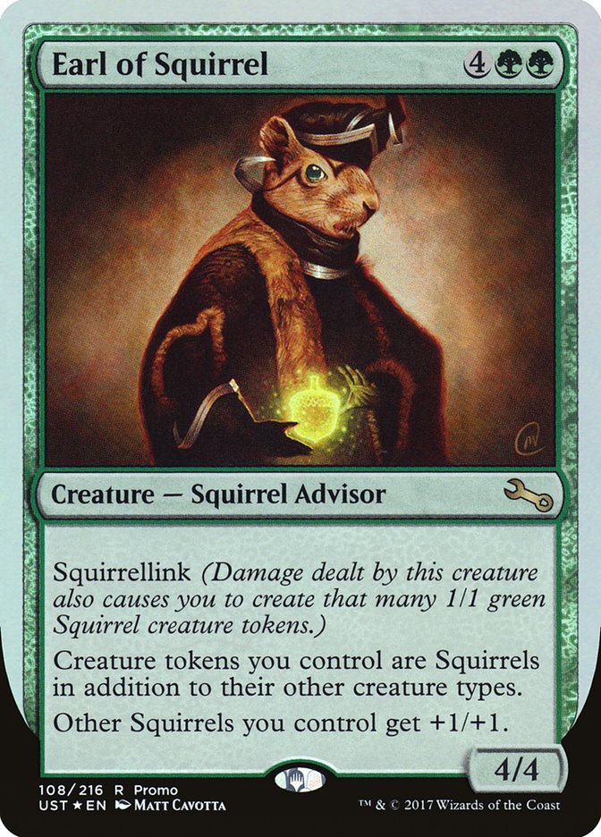 Earl of Squirrel (Draft Weekend) [Unstable Promos] | Impulse Games and Hobbies