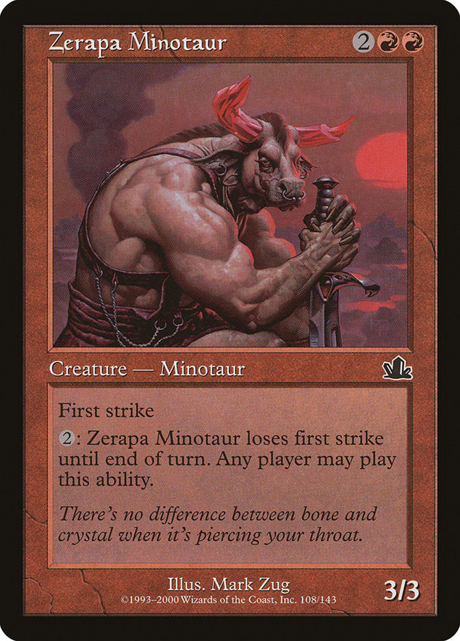 Zerapa Minotaur [Prophecy] | Impulse Games and Hobbies