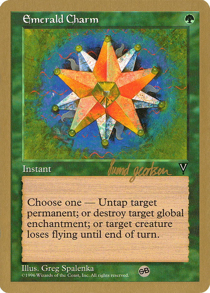Emerald Charm (Svend Geertsen) (SB) [World Championship Decks 1997] | Impulse Games and Hobbies