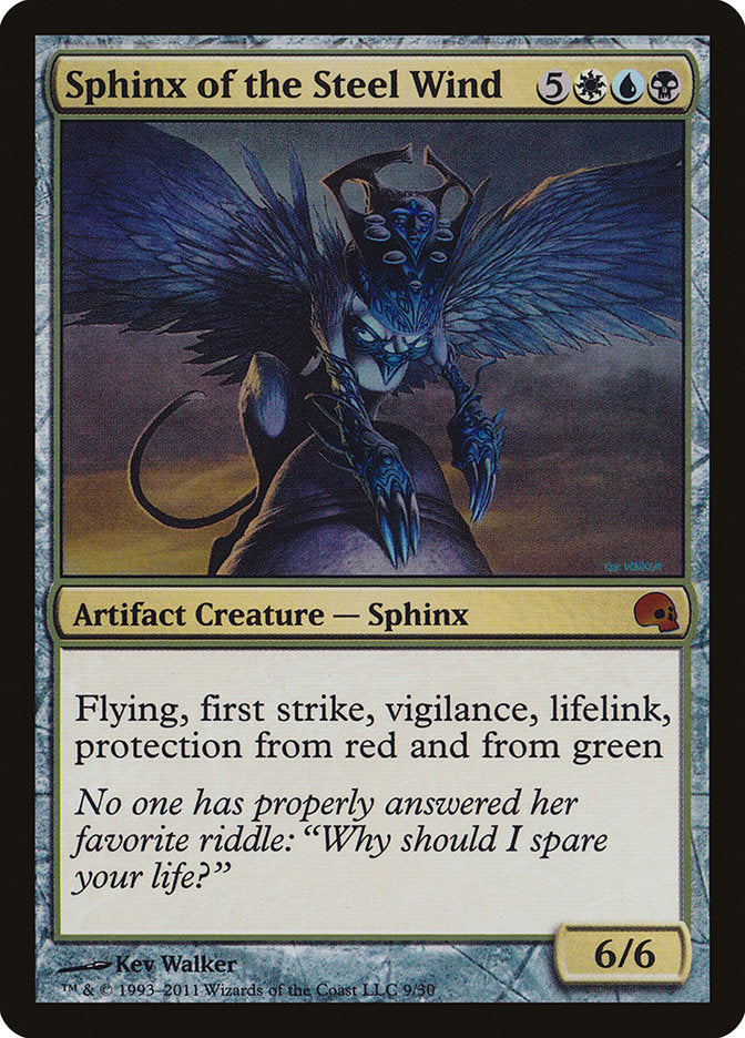 Sphinx of the Steel Wind [Premium Deck Series: Graveborn] | Impulse Games and Hobbies