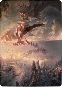 Needleverge Pathway Art Card [Zendikar Rising Art Series] | Impulse Games and Hobbies