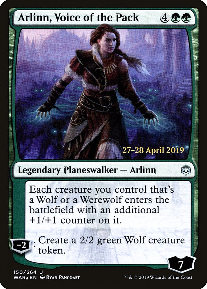 Arlinn, Voice of the Pack  [War of the Spark Prerelease Promos] | Impulse Games and Hobbies