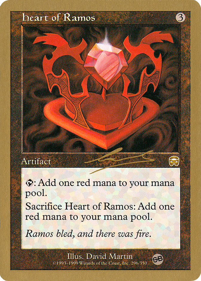 Heart of Ramos (Nicolas Labarre) (SB) [World Championship Decks 2000] | Impulse Games and Hobbies