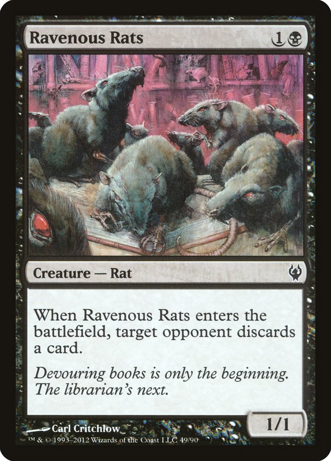 Ravenous Rats [Duel Decks: Izzet vs. Golgari] | Impulse Games and Hobbies