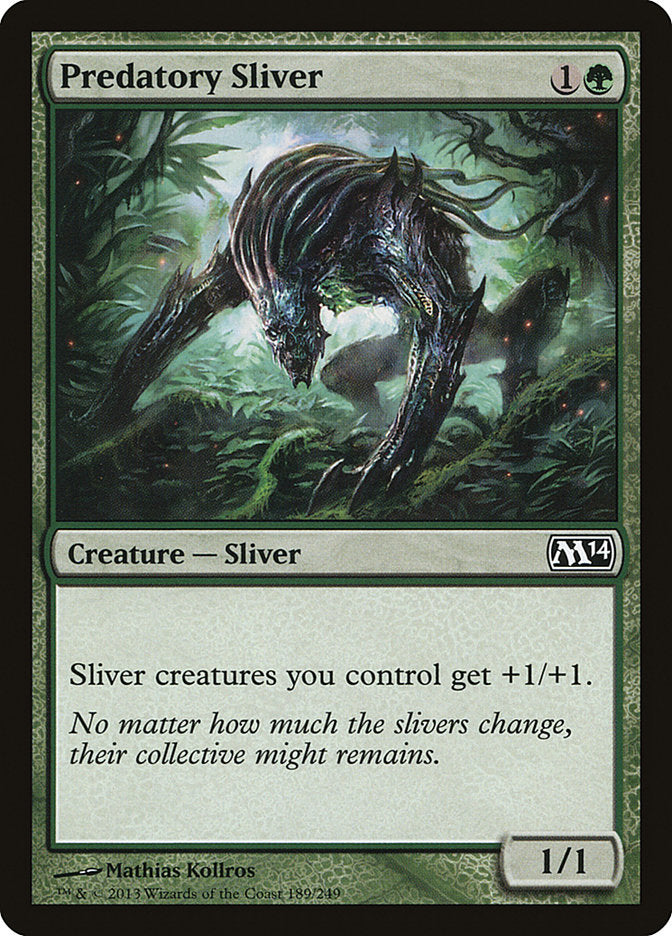 Predatory Sliver [Magic 2014] | Impulse Games and Hobbies