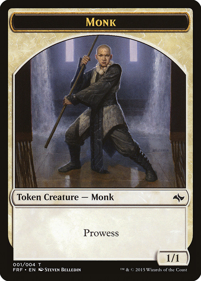 Monk Token [Fate Reforged Tokens] | Impulse Games and Hobbies