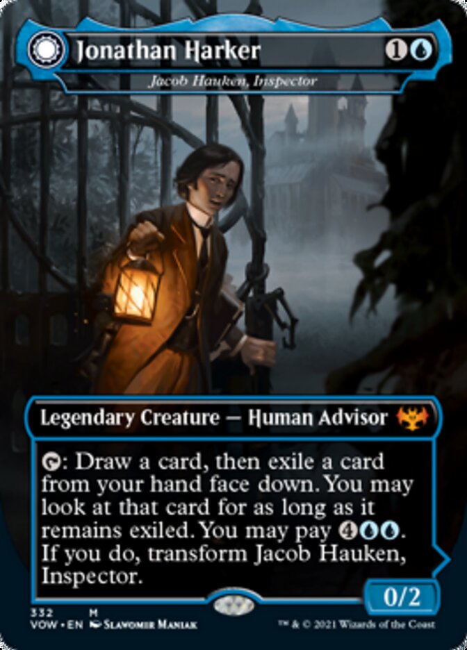 Jacob Hauken, Inspector // Hauken's Insight - Jonathan Harker // Harker's Obsessive Inquiry [Innistrad: Crimson Vow] | Impulse Games and Hobbies