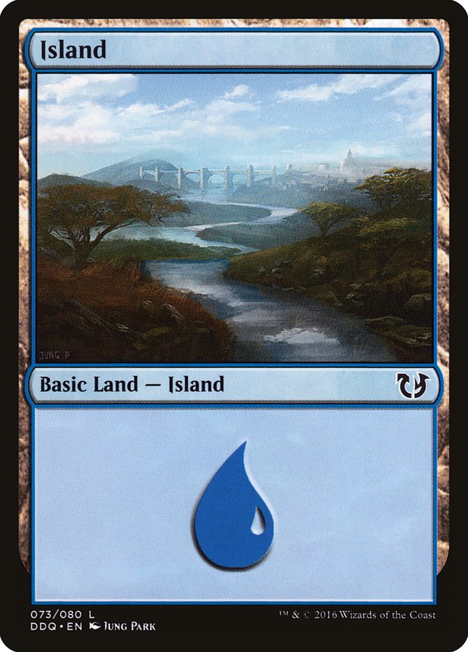 Island (73) [Duel Decks: Blessed vs. Cursed] | Impulse Games and Hobbies