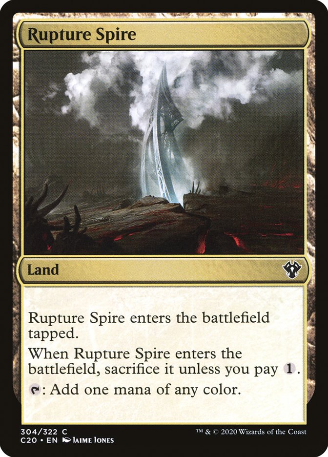 Rupture Spire [Commander 2020] | Impulse Games and Hobbies