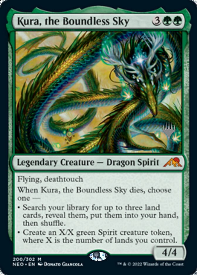 Kura, the Boundless Sky (Promo Pack) [Kamigawa: Neon Dynasty Promos] | Impulse Games and Hobbies