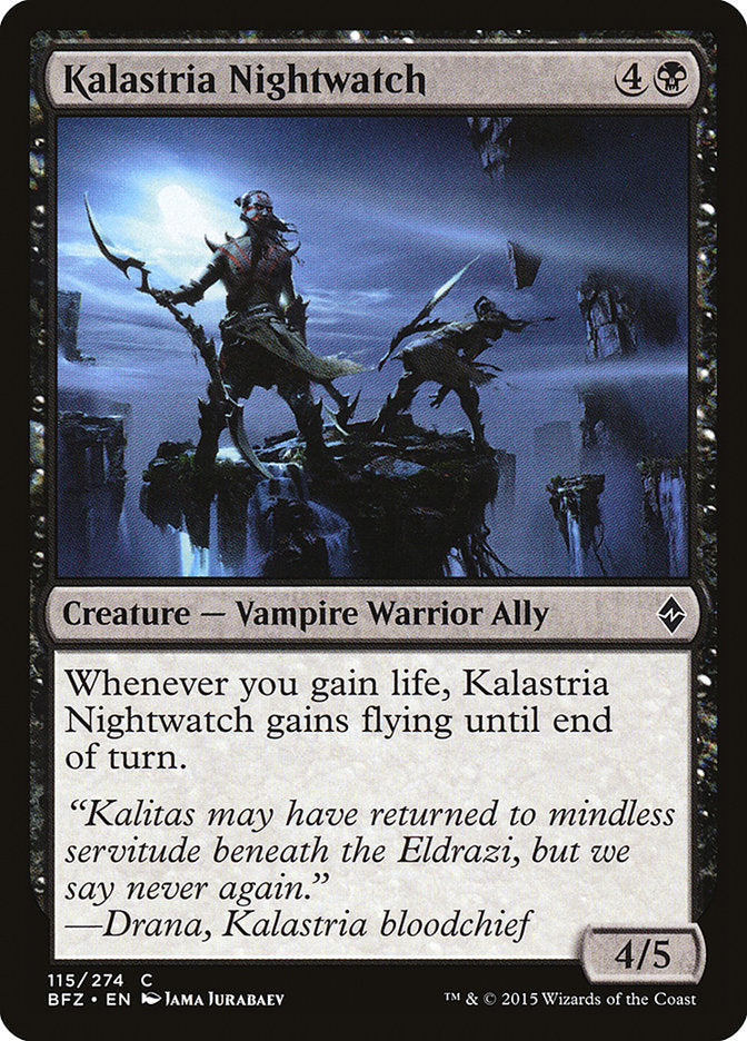 Kalastria Nightwatch [Battle for Zendikar] | Impulse Games and Hobbies