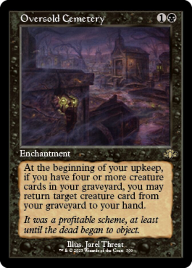 Oversold Cemetery (Retro) [Dominaria Remastered] | Impulse Games and Hobbies