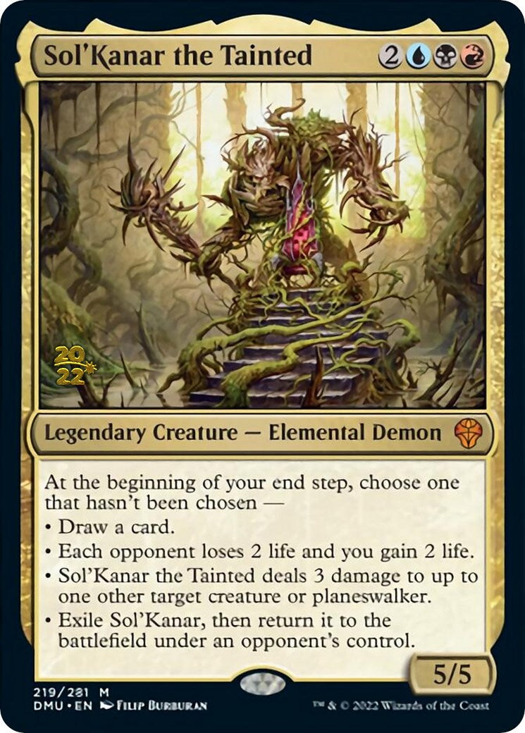 Sol'Kanar the Tainted [Dominaria United Prerelease Promos] | Impulse Games and Hobbies