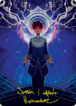 Brainstorm Art Card (Gold-Stamped Signature) [Strixhaven: School of Mages Art Series] | Impulse Games and Hobbies