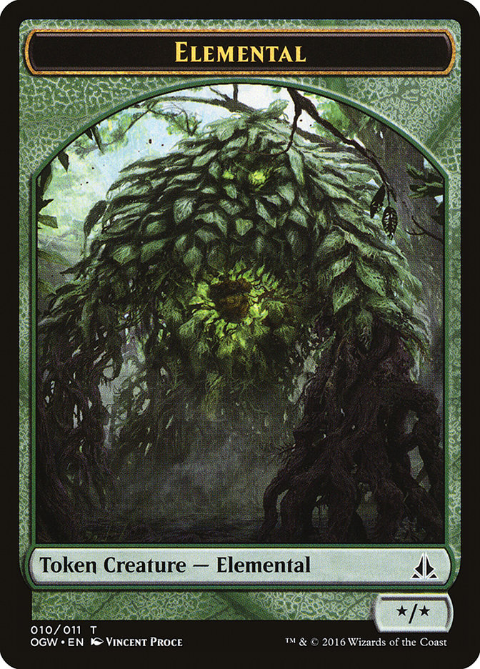 Elemental (010/011) [Oath of the Gatewatch Tokens] | Impulse Games and Hobbies