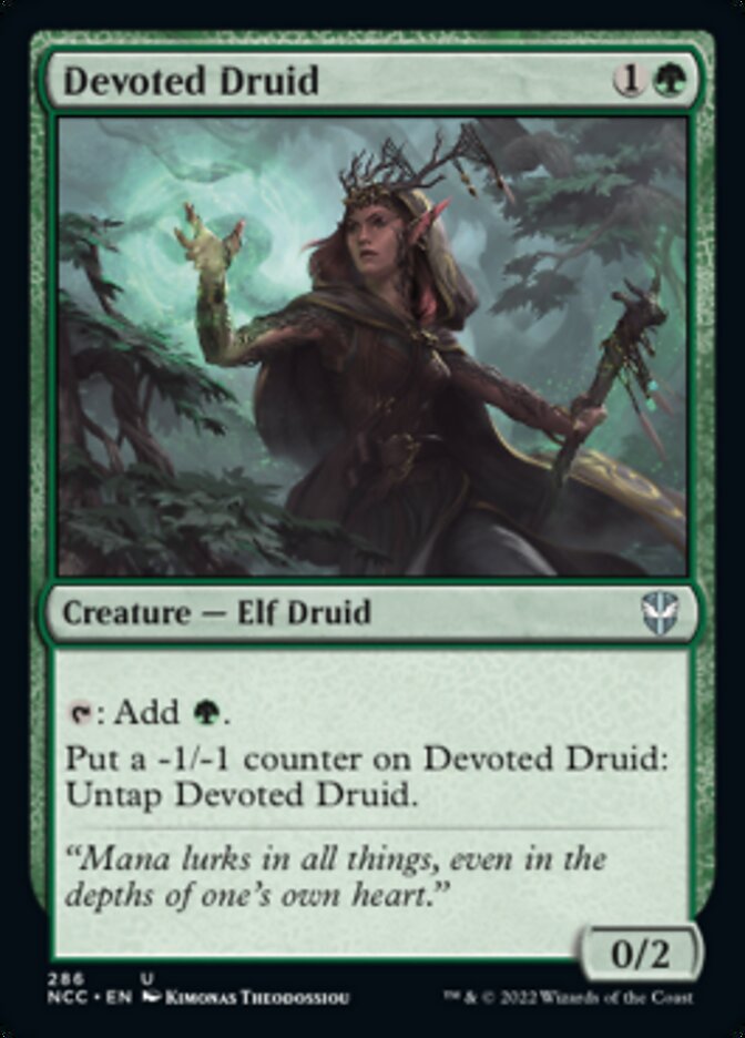 Devoted Druid [Streets of New Capenna Commander] | Impulse Games and Hobbies