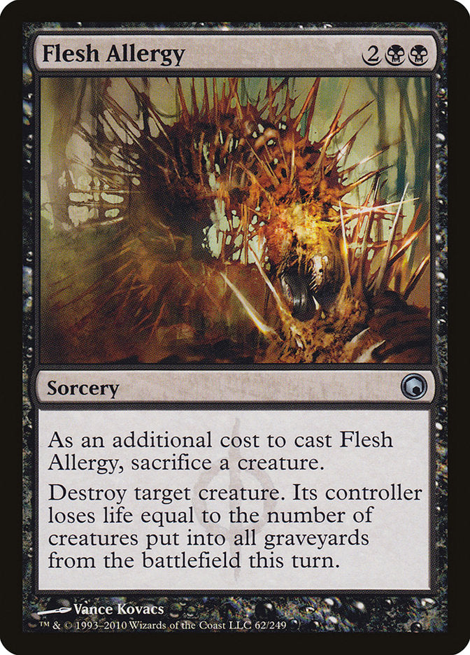 Flesh Allergy [Scars of Mirrodin] | Impulse Games and Hobbies