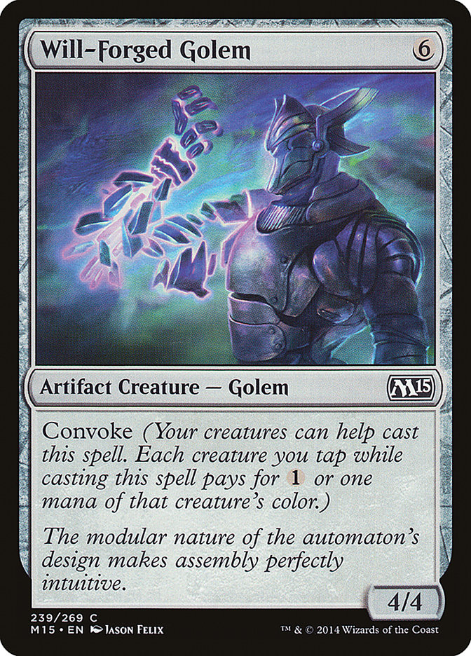 Will-Forged Golem [Magic 2015] | Impulse Games and Hobbies