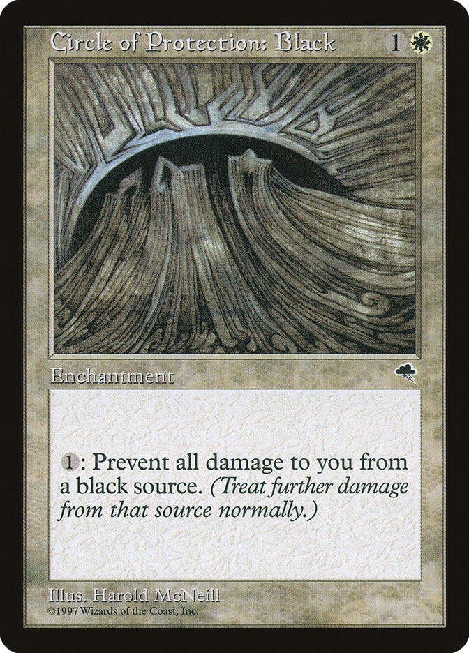 Circle of Protection: Black [Tempest] | Impulse Games and Hobbies