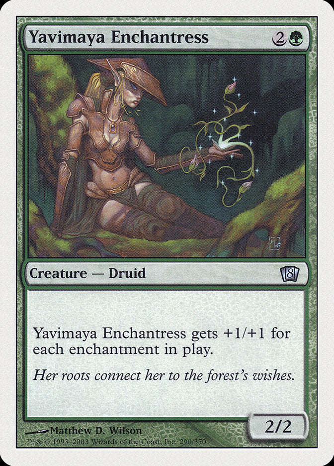 Yavimaya Enchantress [Eighth Edition] | Impulse Games and Hobbies