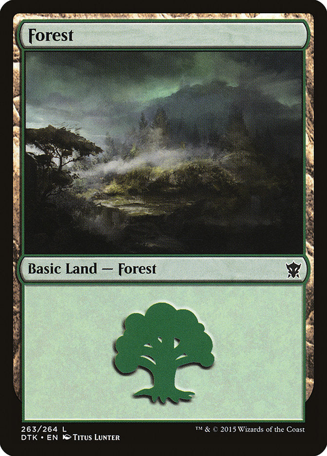 Forest (263) [Dragons of Tarkir] | Impulse Games and Hobbies