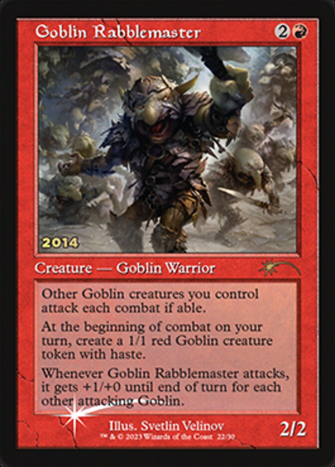 Goblin Rabblemaster [30th Anniversary Promos] | Impulse Games and Hobbies