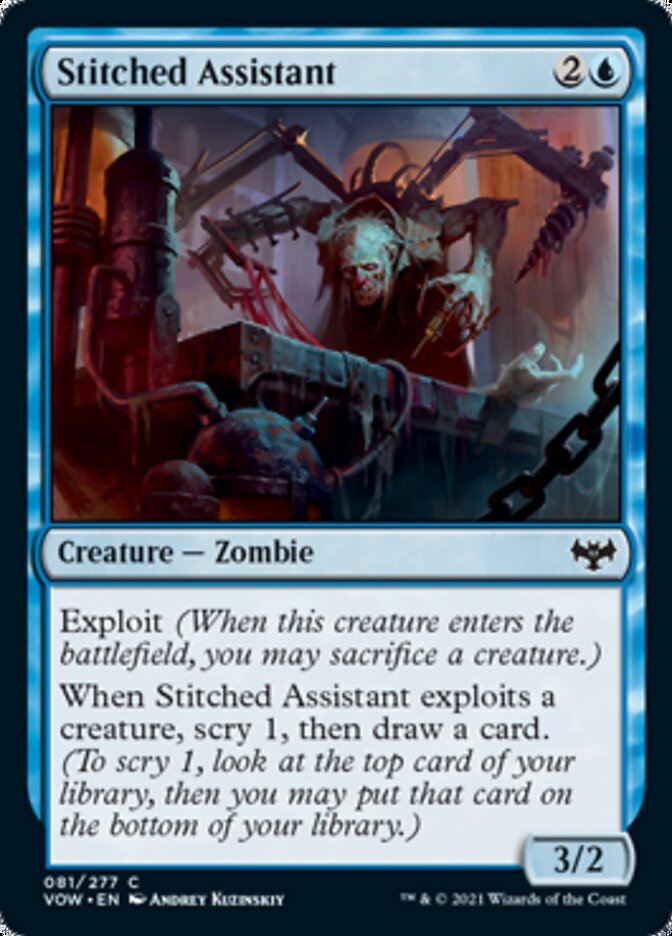 Stitched Assistant [Innistrad: Crimson Vow] | Impulse Games and Hobbies