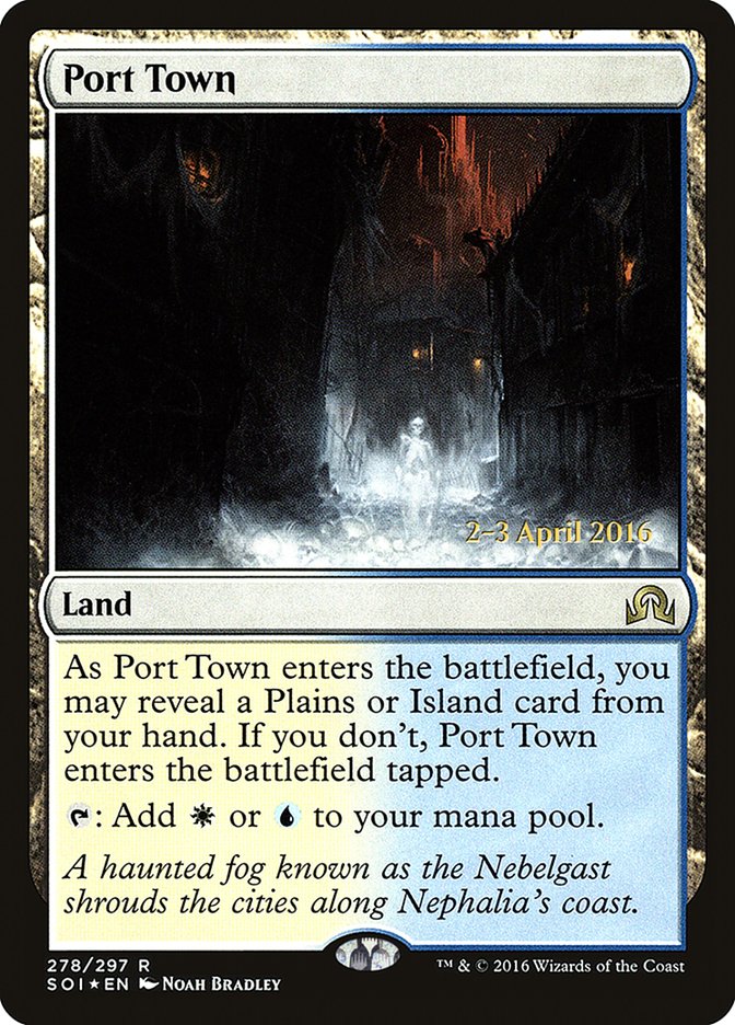 Port Town [Shadows over Innistrad Prerelease Promos] | Impulse Games and Hobbies