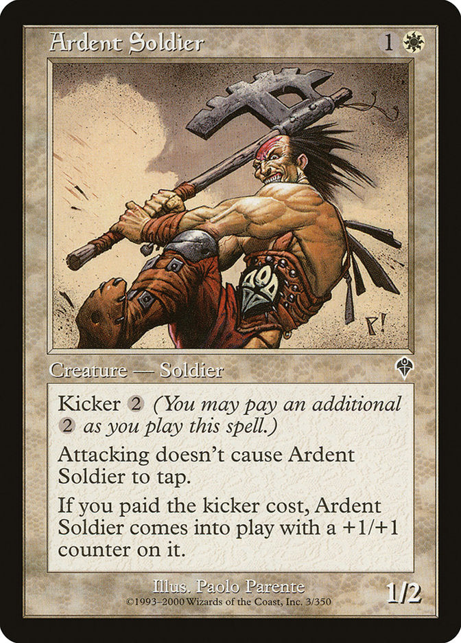 Ardent Soldier [Invasion] | Impulse Games and Hobbies