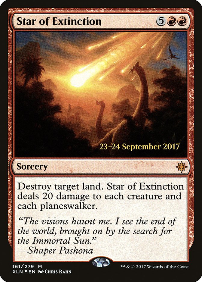 Star of Extinction [Ixalan Prerelease Promos] | Impulse Games and Hobbies