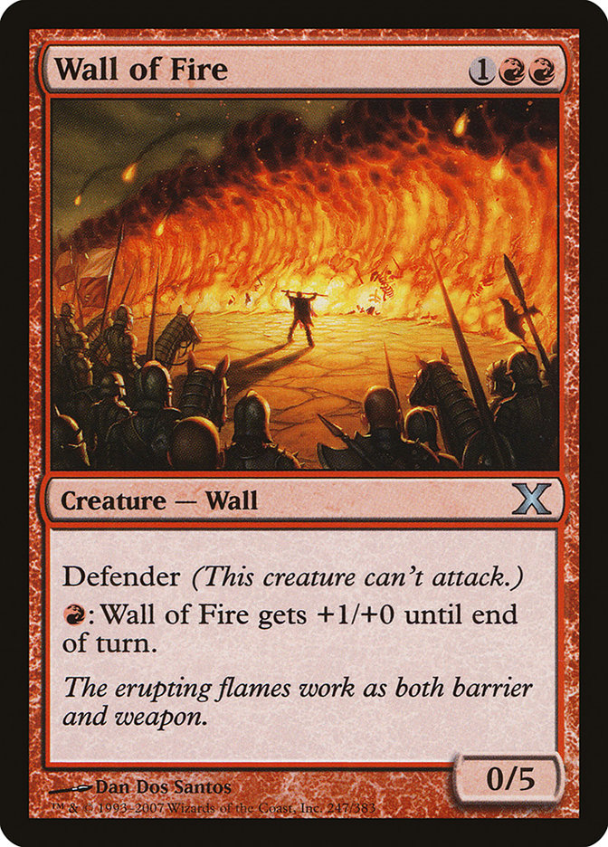 Wall of Fire [Tenth Edition] | Impulse Games and Hobbies